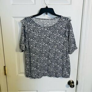 LOFT floral blouse new